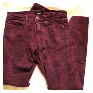 Urban Outfitters Snake Print Jeans